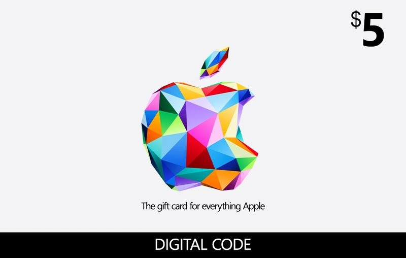 $5 Apple iTunes Gift card (USA)